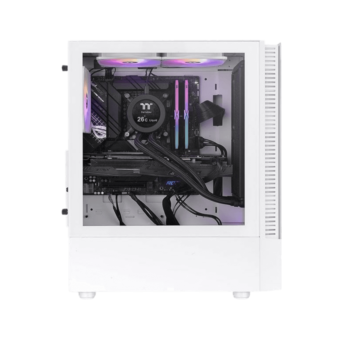 Obudowa Thermaltake View 200 TG ARGB Snow.