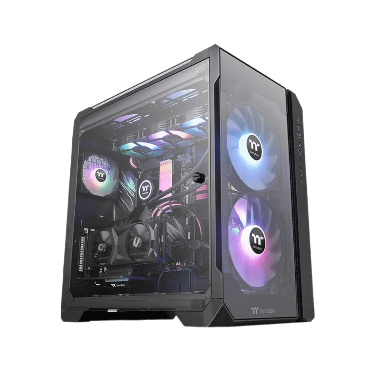 Obudowa Thermaltake View 51 Tempered Glass ARGB Black.