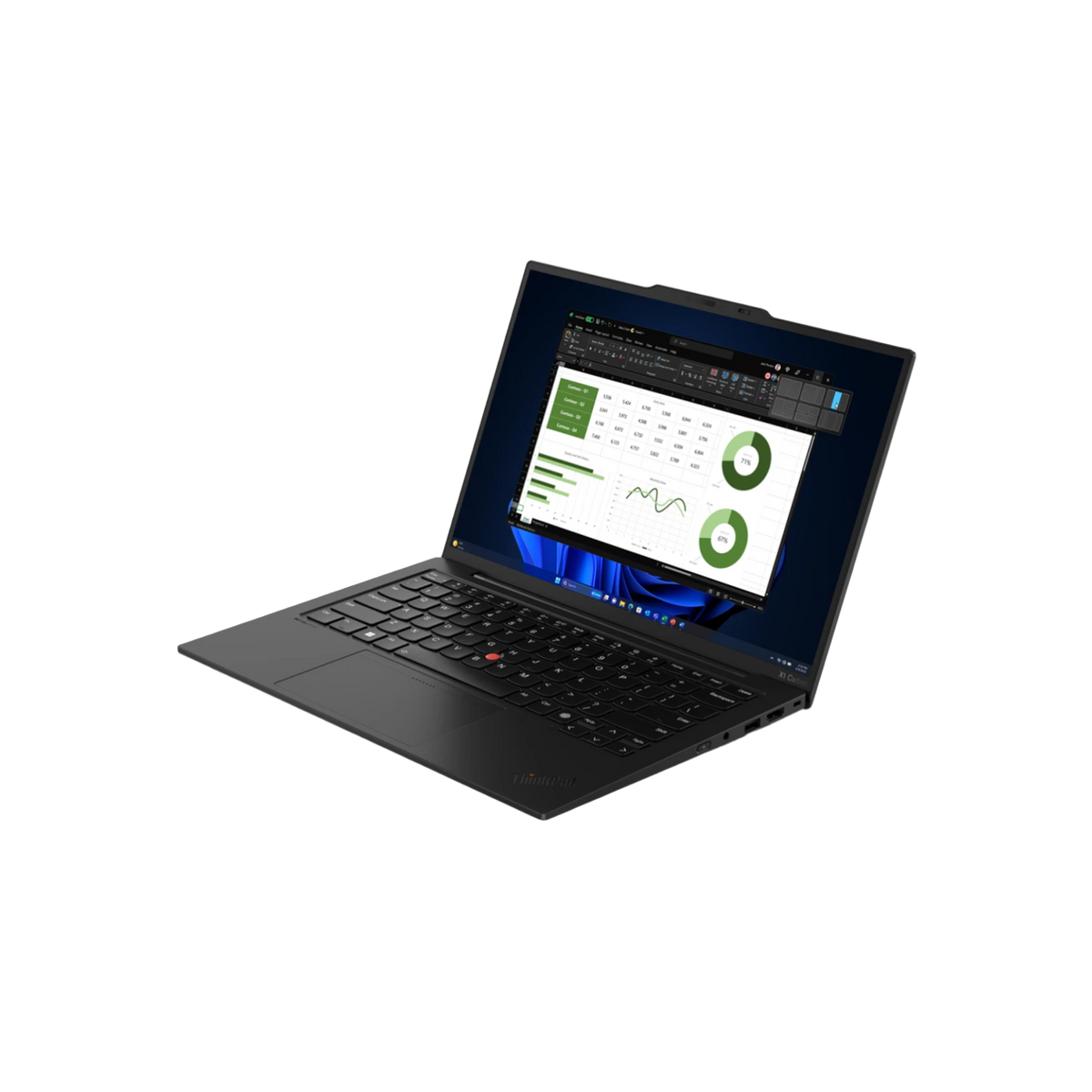 Laptop Lenovo ThinkPad X1 Carbon G12 Ultra 5 125U 14" WUXGA 16GB 512GB SSD LTE Windows 11 Pro.
