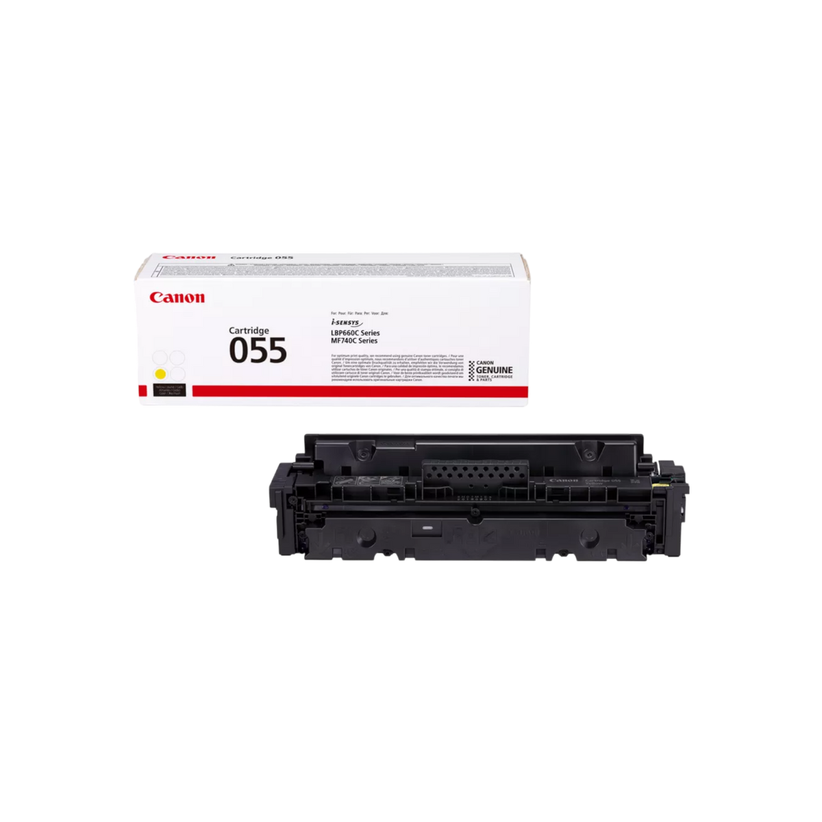 Toner do drukarki Canon 055 i-SENSYS LBP660C / MF740C Żółty (Yellow) 2.1K 3013C002.