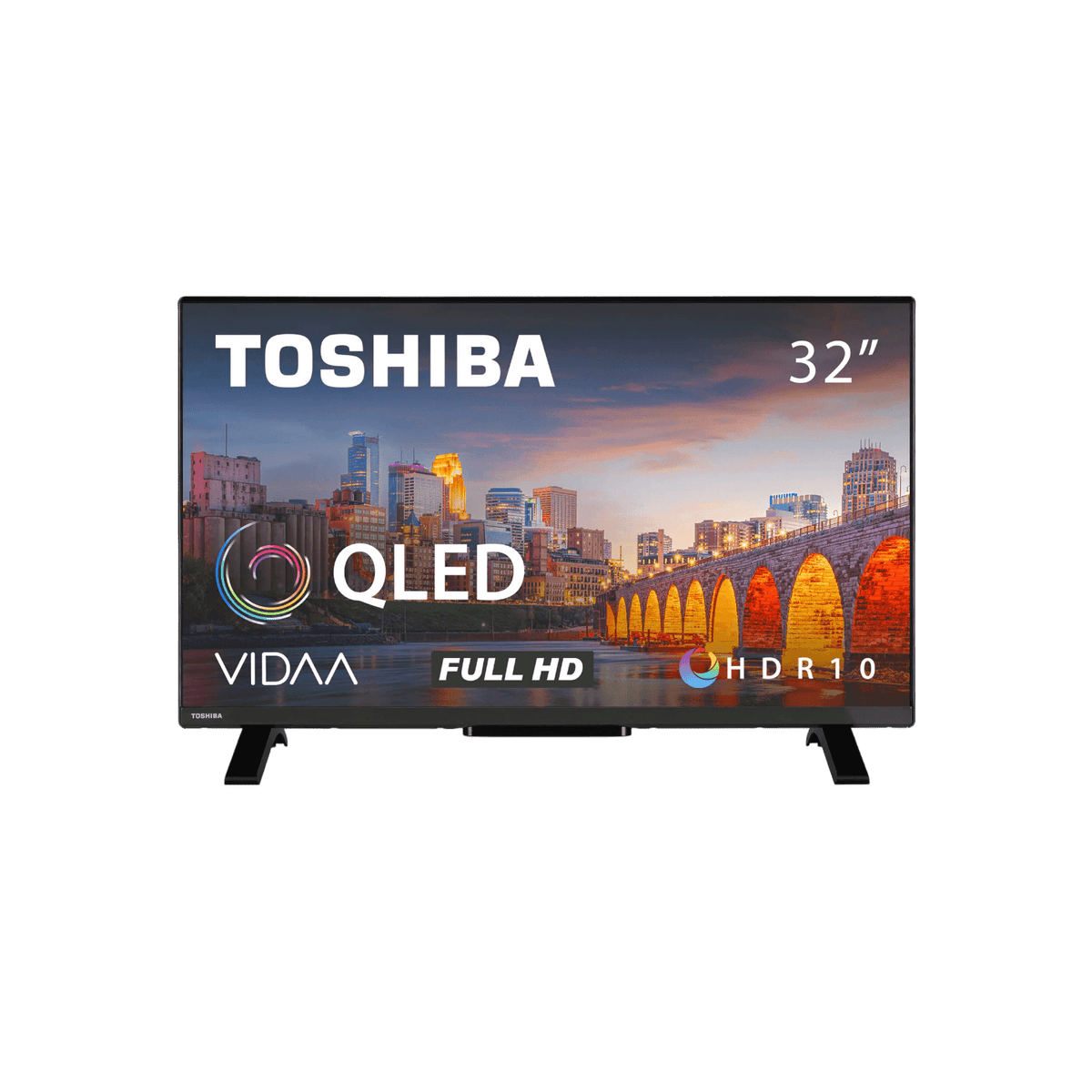 Telewizor Toshiba 32QV2F63DG 32" QLED Full HD Smart TV.