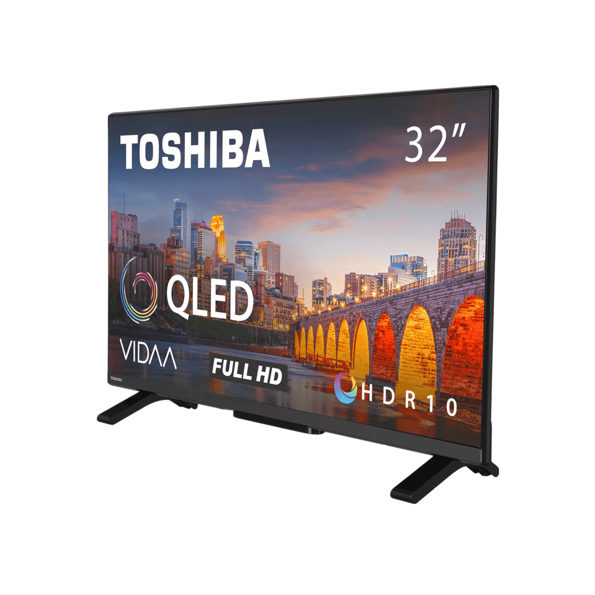 Telewizor Toshiba 32QV2F63DG 32" QLED Full HD Smart TV.