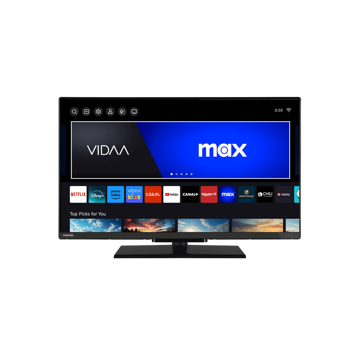 Telewizor Toshiba 32WV3F63DG 32" LED HD Smart TV.