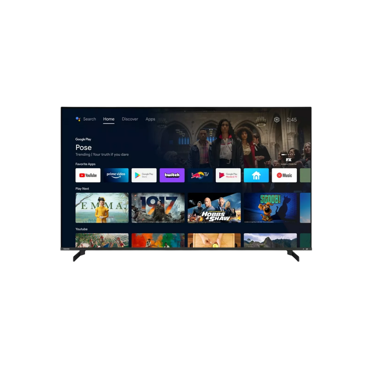 Telewizor Toshiba 65UA5D63DG 65" LED 4K UHD Smart TV.