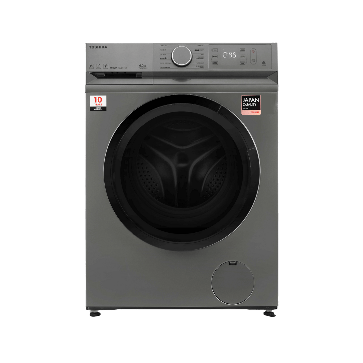 Pralka wolnostojąca Toshiba TW-BL70A2PL(SS) Slim 6kg 1200rpm.
