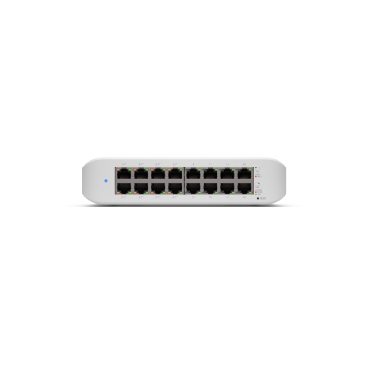 Switch zarządzalny Ubiquiti USW-Lite-16-POE 16xGbE PoE.