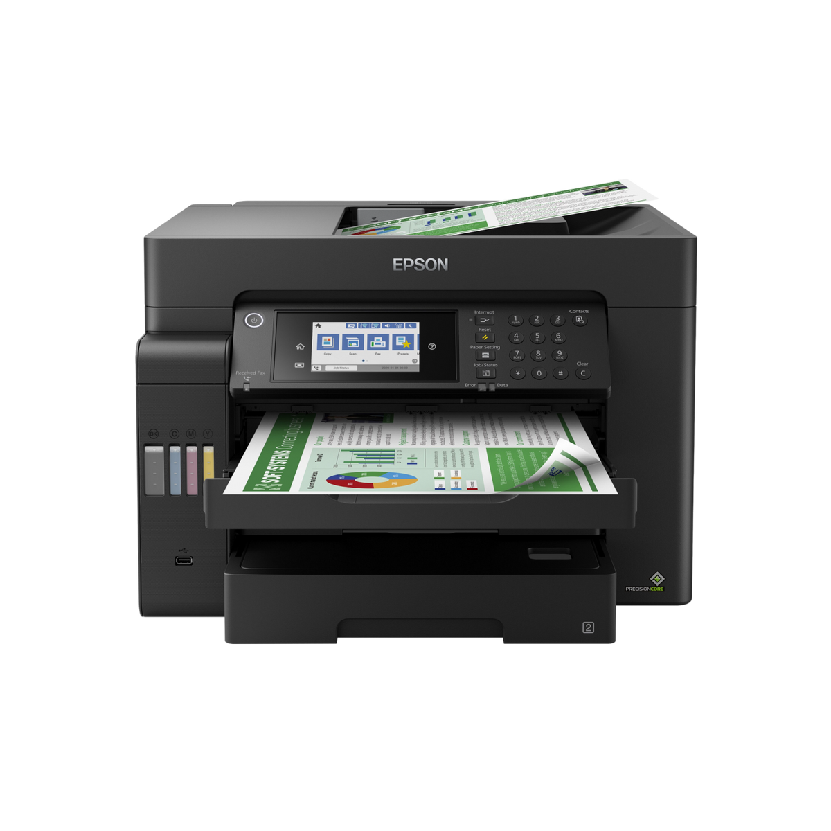 Urządzenie wielofunkcyjne atramentowe Epson Ecotank L15150 A3+.