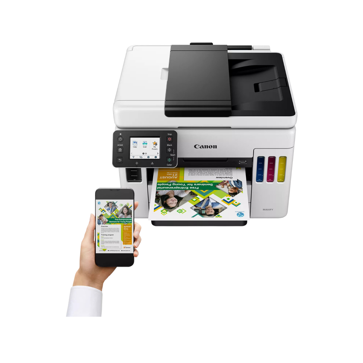 Urządzenie wielofunkcyjne atramentowe Canon Maxify GX7040.