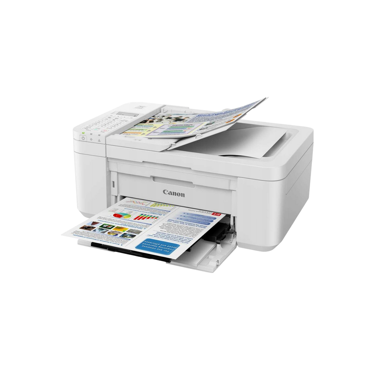 Urządzenie wielofunkcyjne atramentowe Canon Pixma TR4651 Biały.