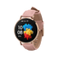 Smartwatch Garett Verona Złoto-różowy skórzany.