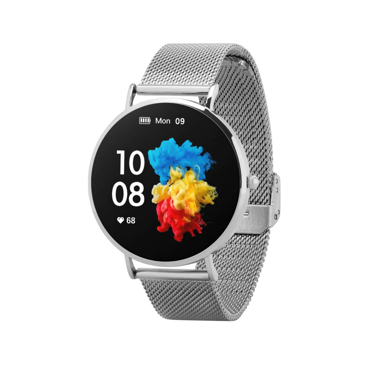 Smartwatch Garett Verona Srebrny stalowy.