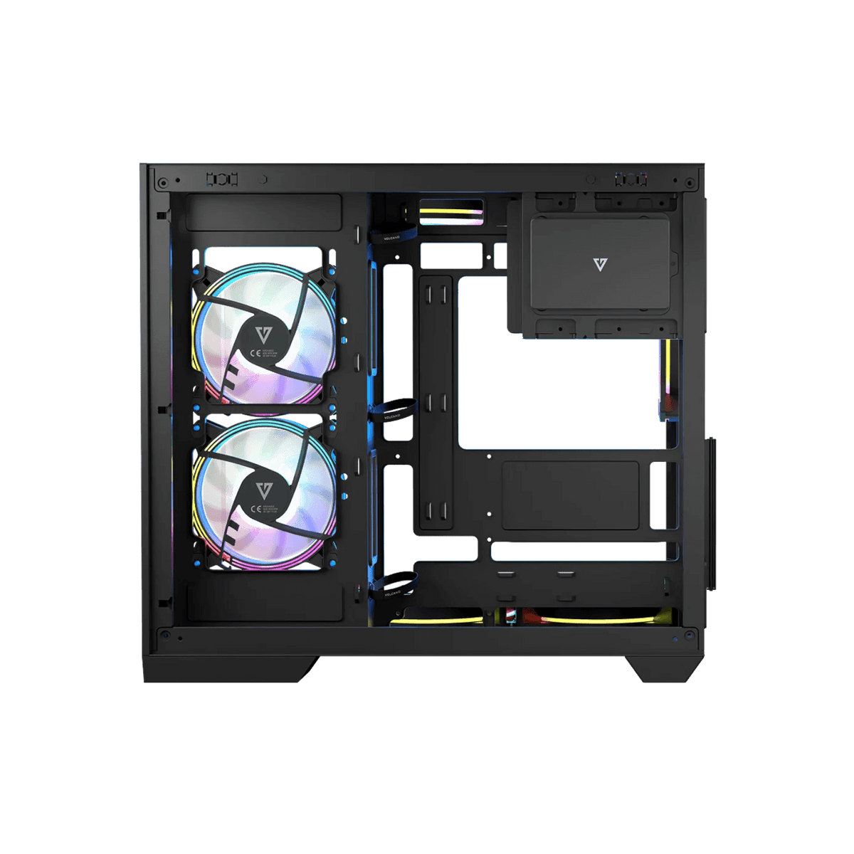 Obudowa Modecom Volcano Panorama Apex ARGB 3F Midi Grey.