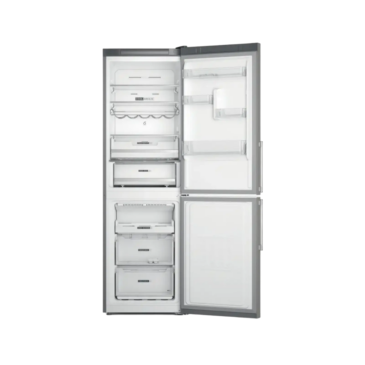 Lodówka wolnostojąca Whirlpool W7X 82O OX HE No Frost 191cm.