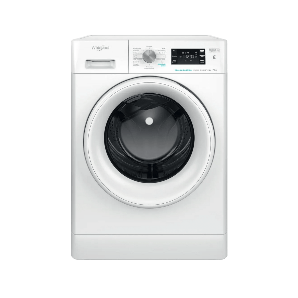 Pralka wolnostojąca Whirlpool FFB 7038 W PL 7kg 1000rpm.
