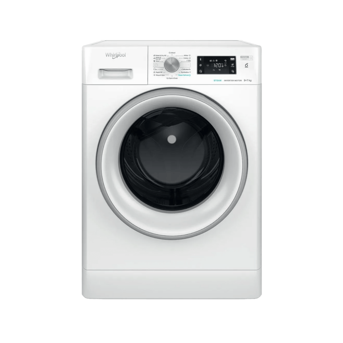 Pralko-suszarka wolnostojąca Whirlpool FFWDB 976258 SV EE 9/7kg 1600rpm.