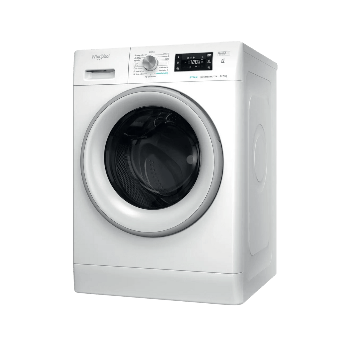 Pralko-suszarka wolnostojąca Whirlpool FFWDB 976258 SV EE 9/7kg 1600rpm.