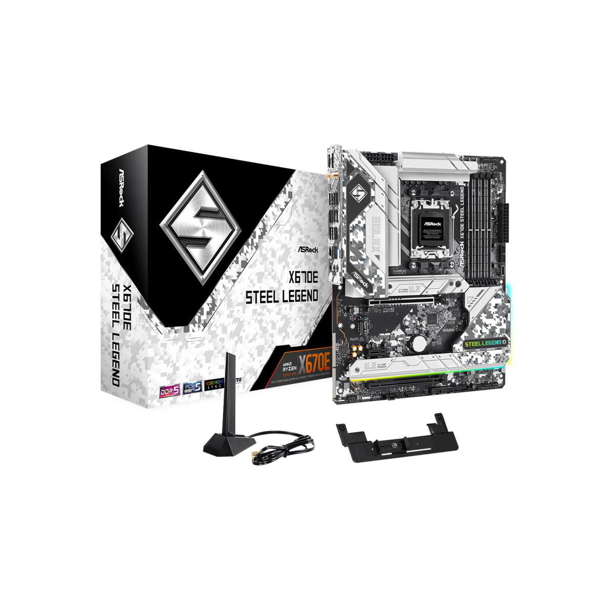 Płyta główna ASRock X670E Steel Legend.