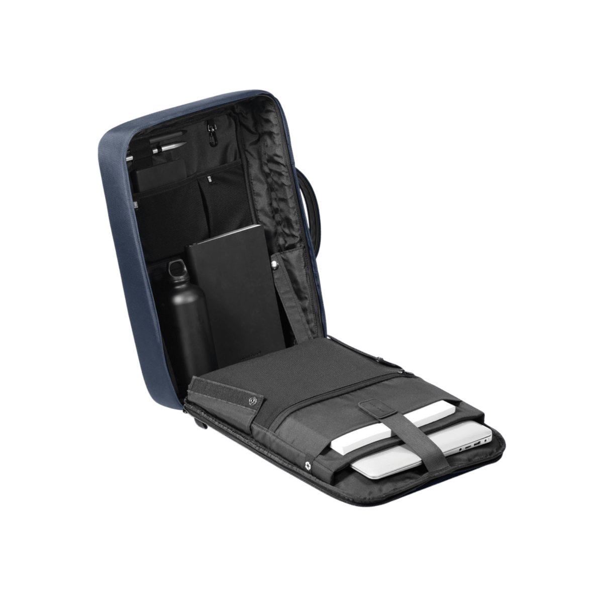 Plecak na laptopa 16" antykradzieżowy XD DESIGN Bobby Bizz 2.0 Granatowy.