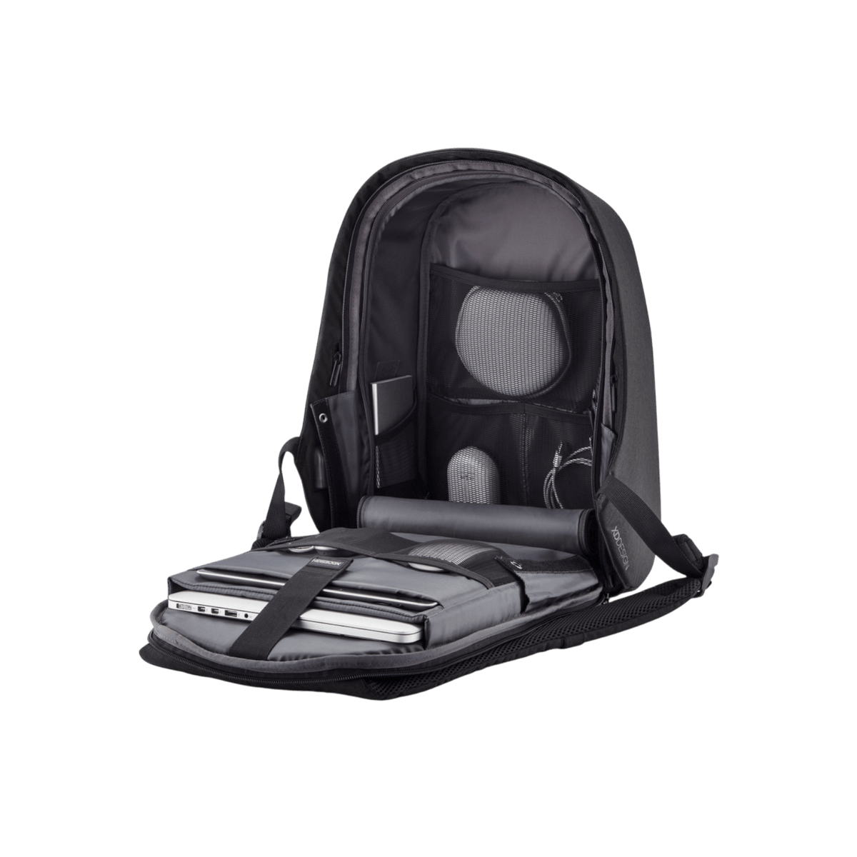 Plecak na laptopa 15,6" antykradzieżowy XD DESIGN Bobby Hero Regular Czarny.