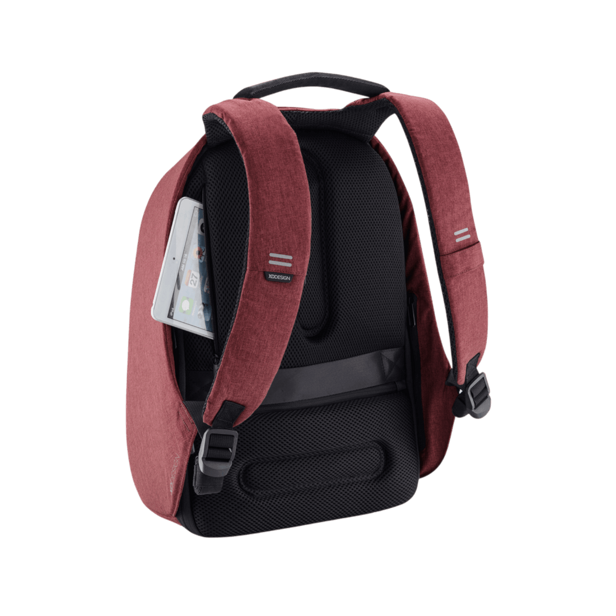 Plecak na laptopa 15,6" antykradzieżowy XD DESIGN Bobby Hero Regular Czerwony.