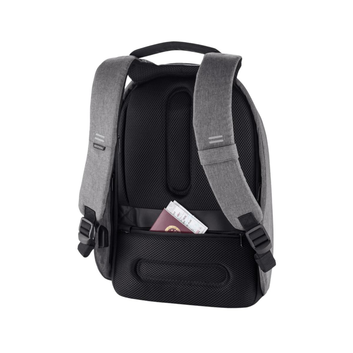Plecak na laptopa 15,6" antykradzieżowy XD DESIGN Bobby Hero Regular Szary.