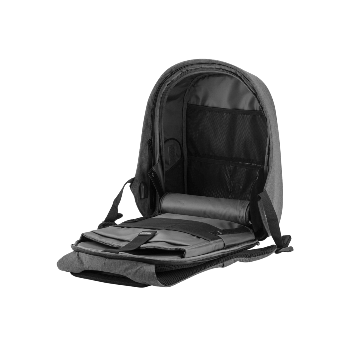 Plecak na laptopa 15,6" antykradzieżowy XD DESIGN Bobby Hero Regular Szary.
