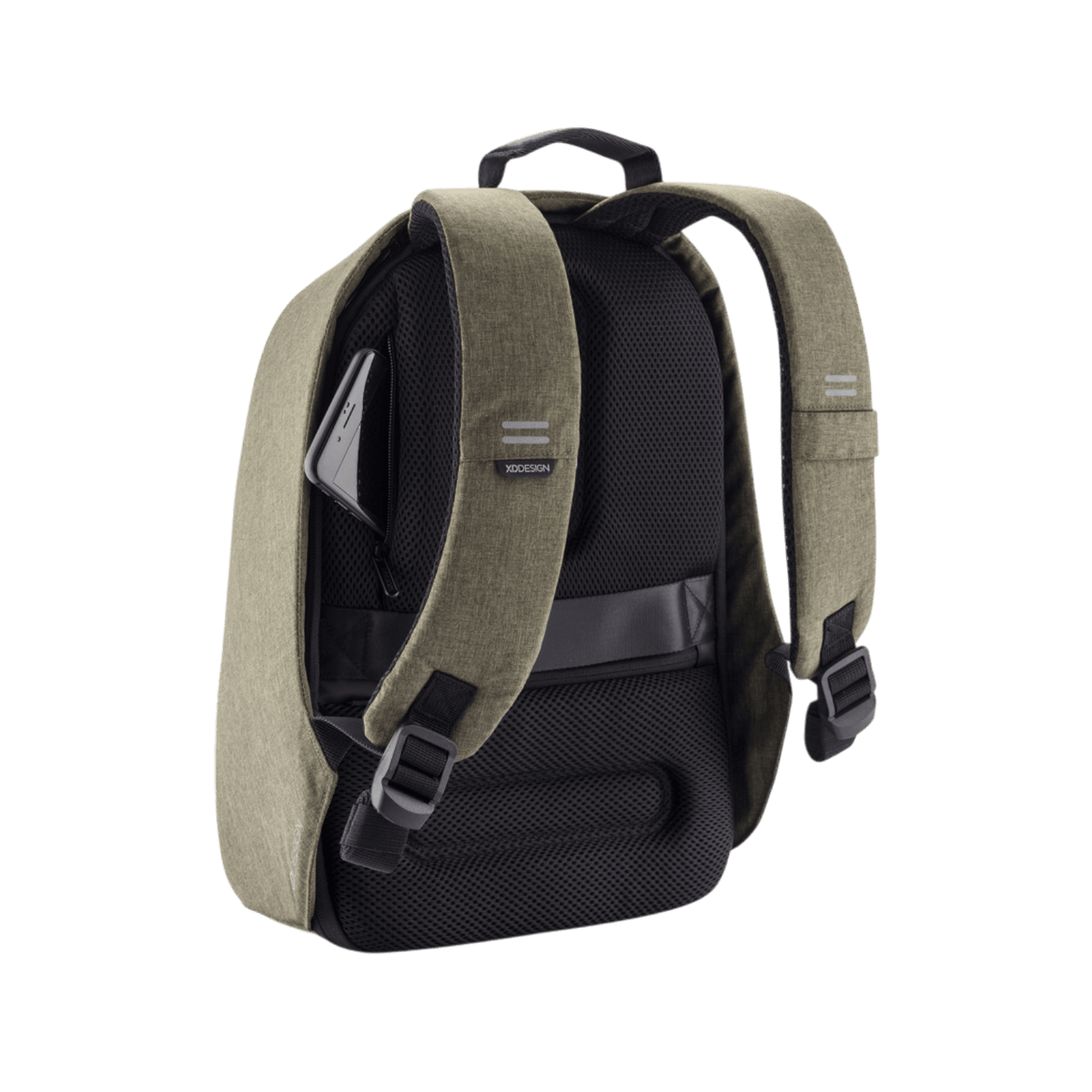 Plecak na laptopa 13,3" antykradzieżowy XD DESIGN Bobby Hero Small Zielony.