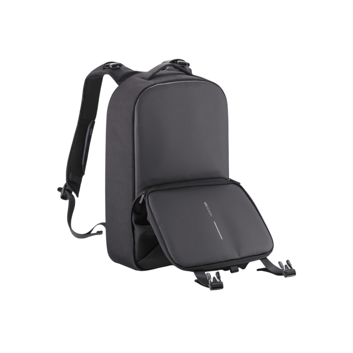 Plecak na laptopa 15,6" antykradzieżowy XD DESIGN Flex Gym Bag Czarny.