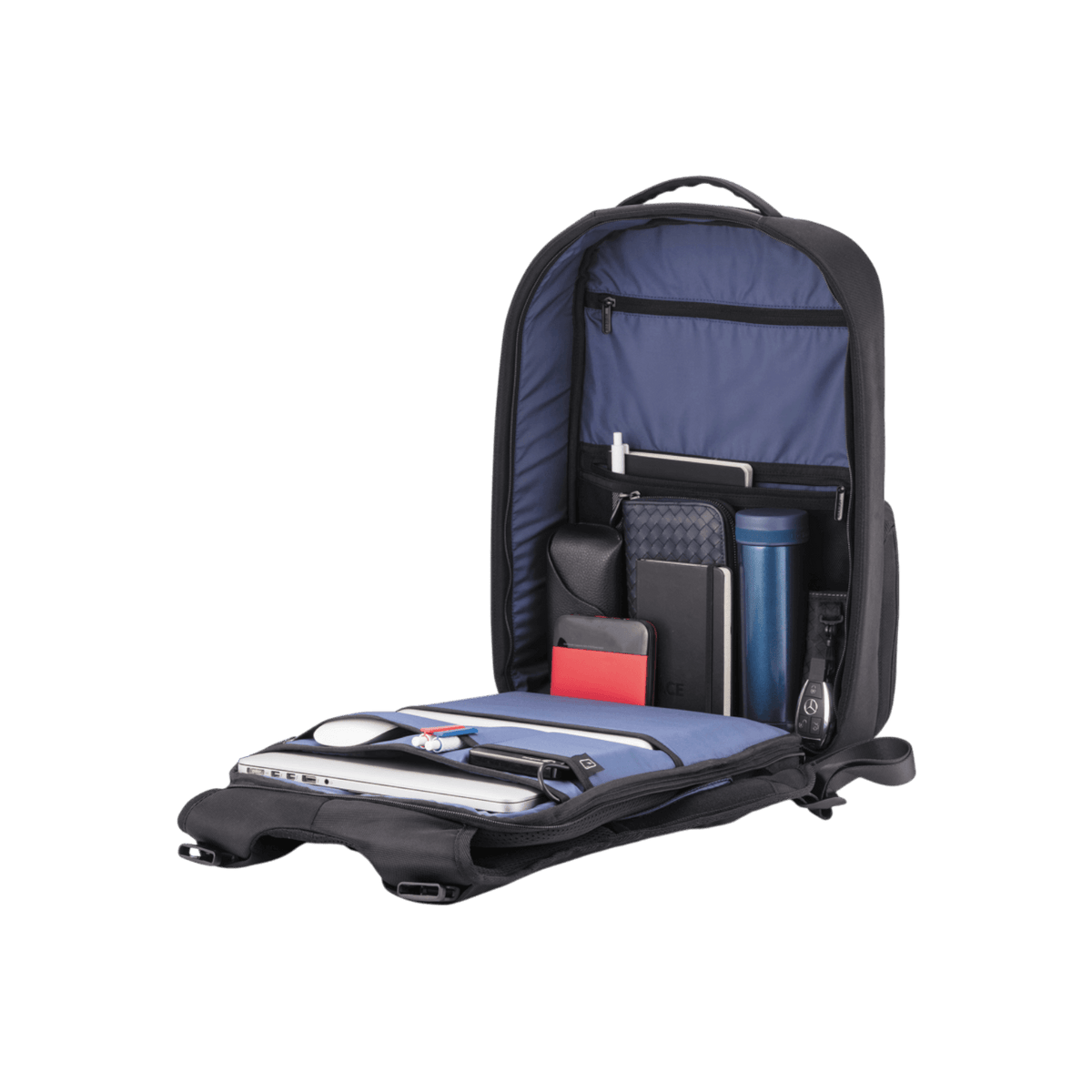 Plecak na laptopa 15,6" antykradzieżowy XD DESIGN Flex Gym Bag Czarny.