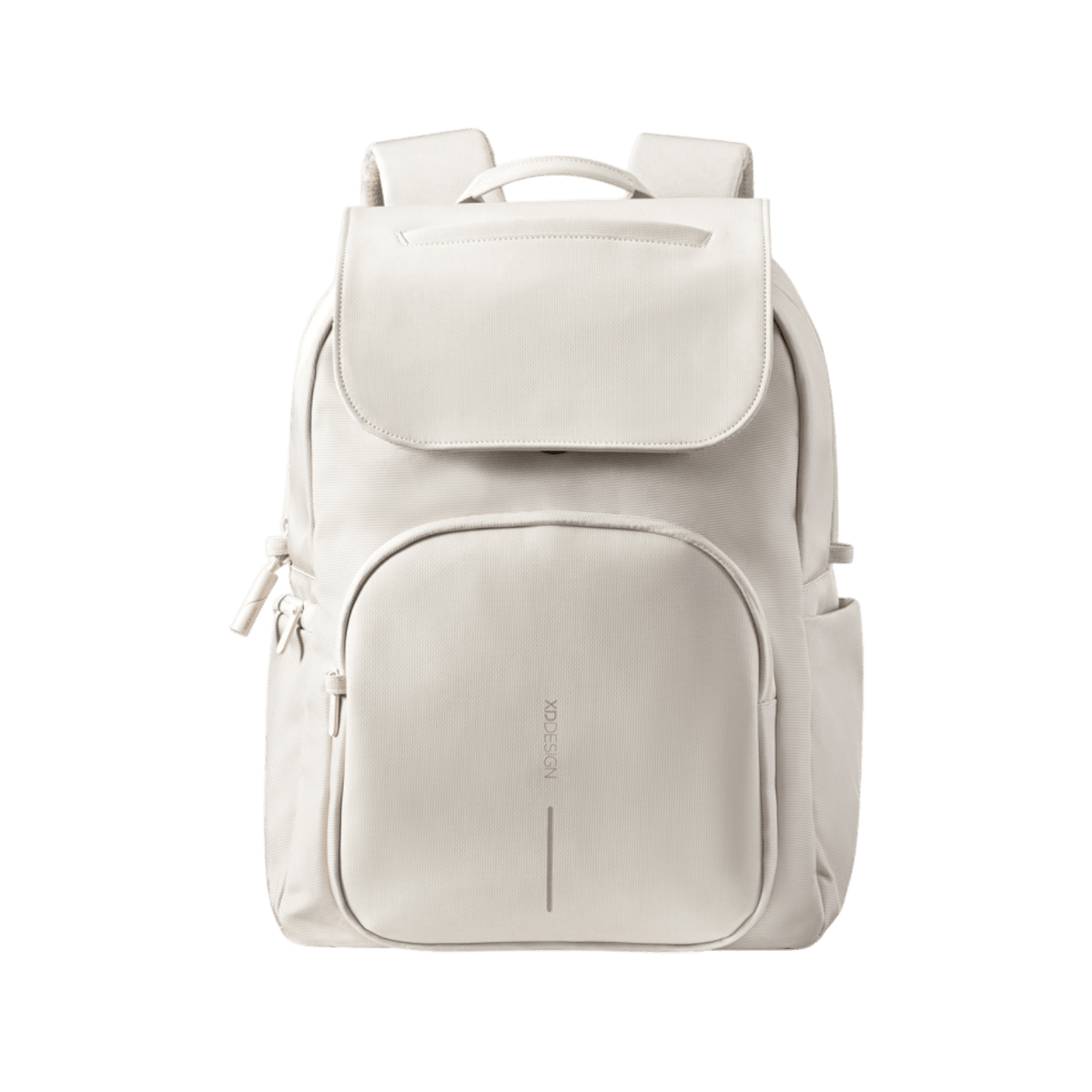 Plecak na laptopa 16" miejski antykradzieżowy XD DESIGN Soft Daypack Beżowy.