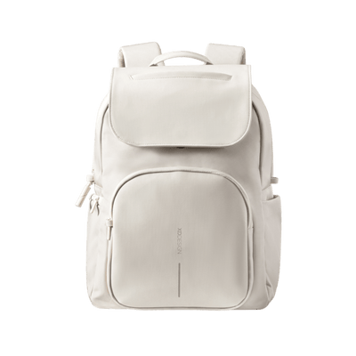 Plecak na laptopa 16" miejski antykradzieżowy XD DESIGN Soft Daypack Beżowy.