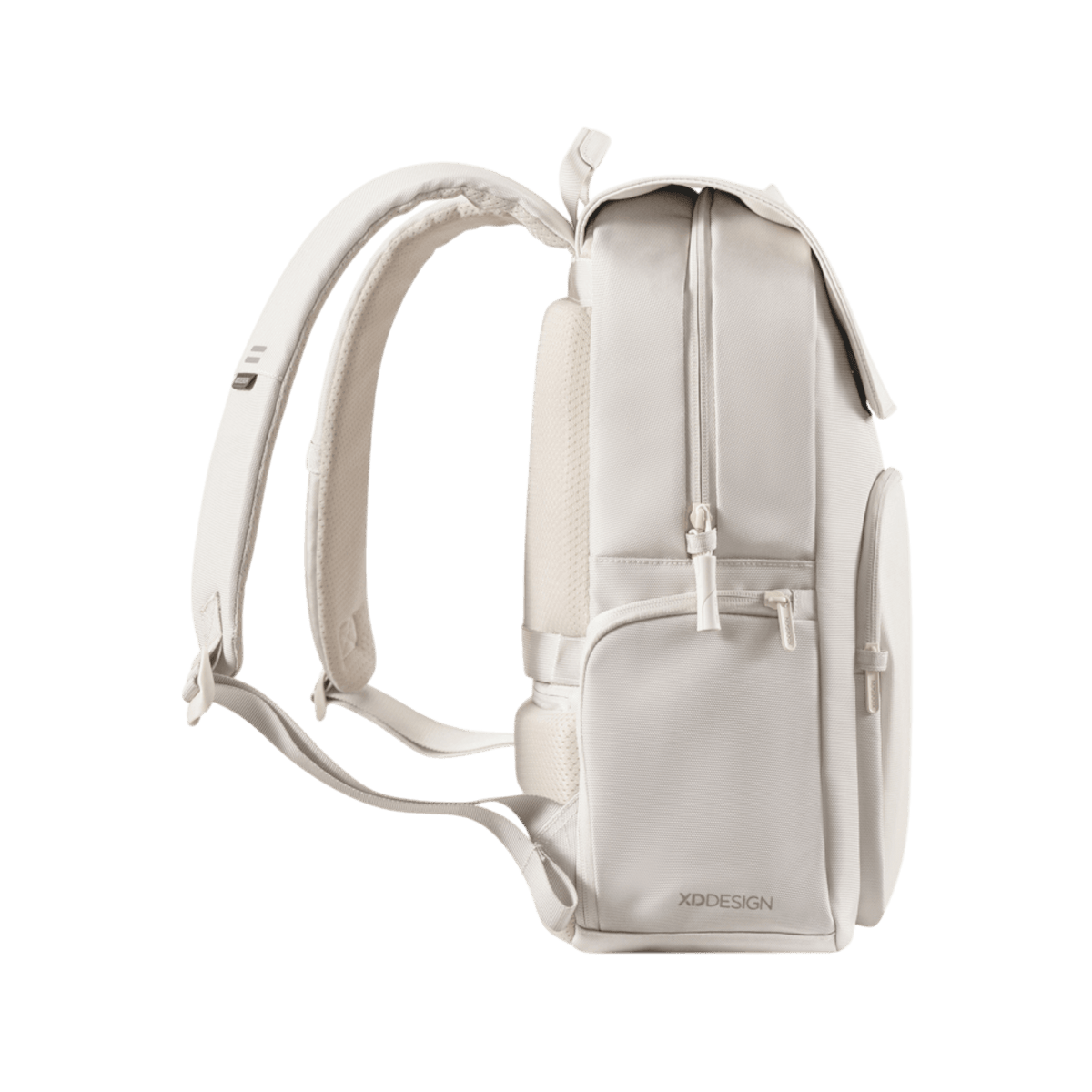 Plecak na laptopa 16" miejski antykradzieżowy XD DESIGN Soft Daypack Beżowy.
