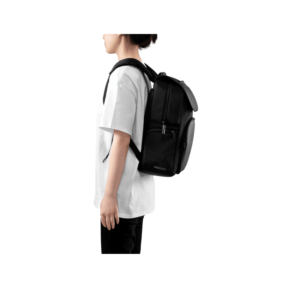 Plecak na laptopa 16" miejski antykradzieżowy XD DESIGN Soft Daypack Czarny.