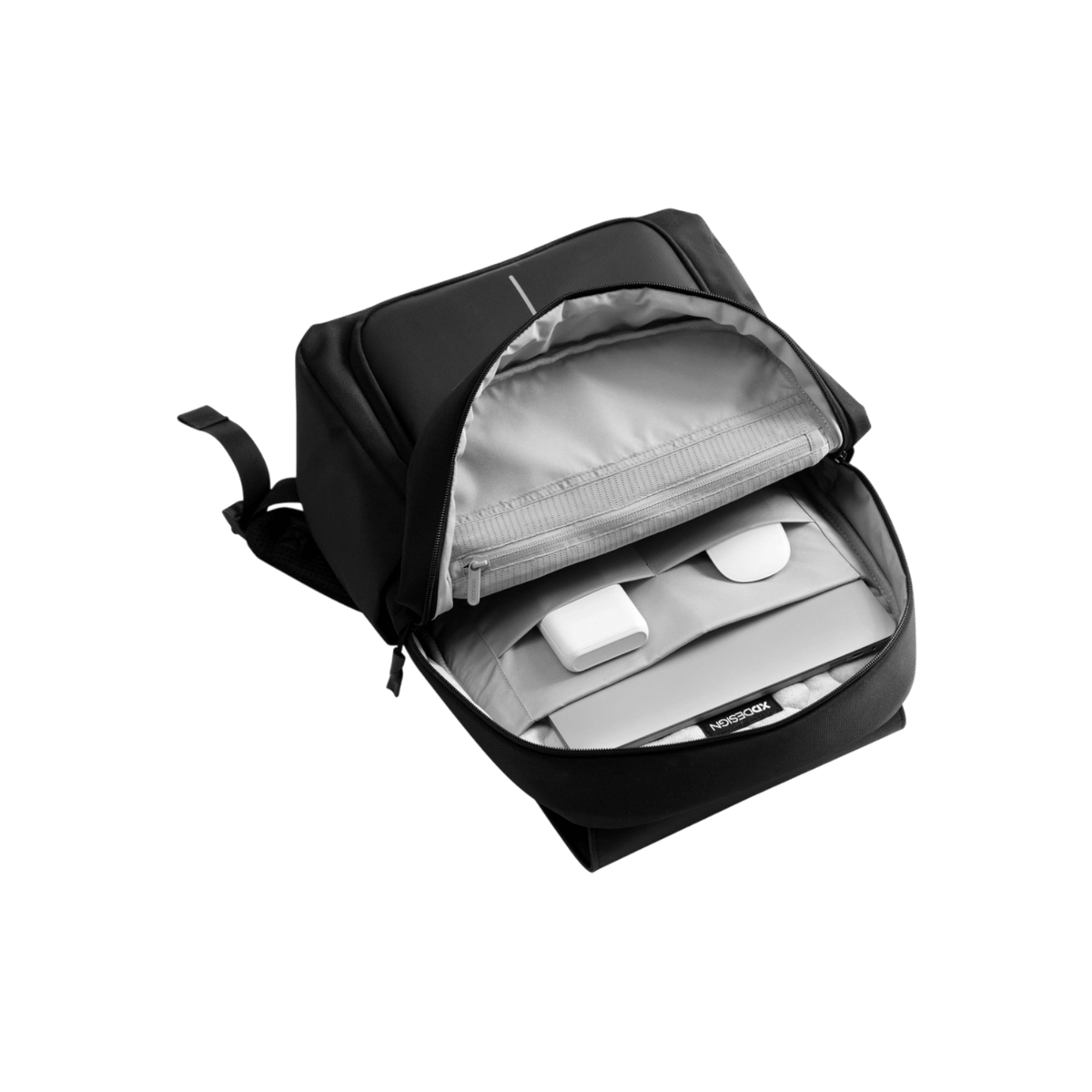 Plecak na laptopa 16" miejski antykradzieżowy XD DESIGN Soft Daypack Czarny.