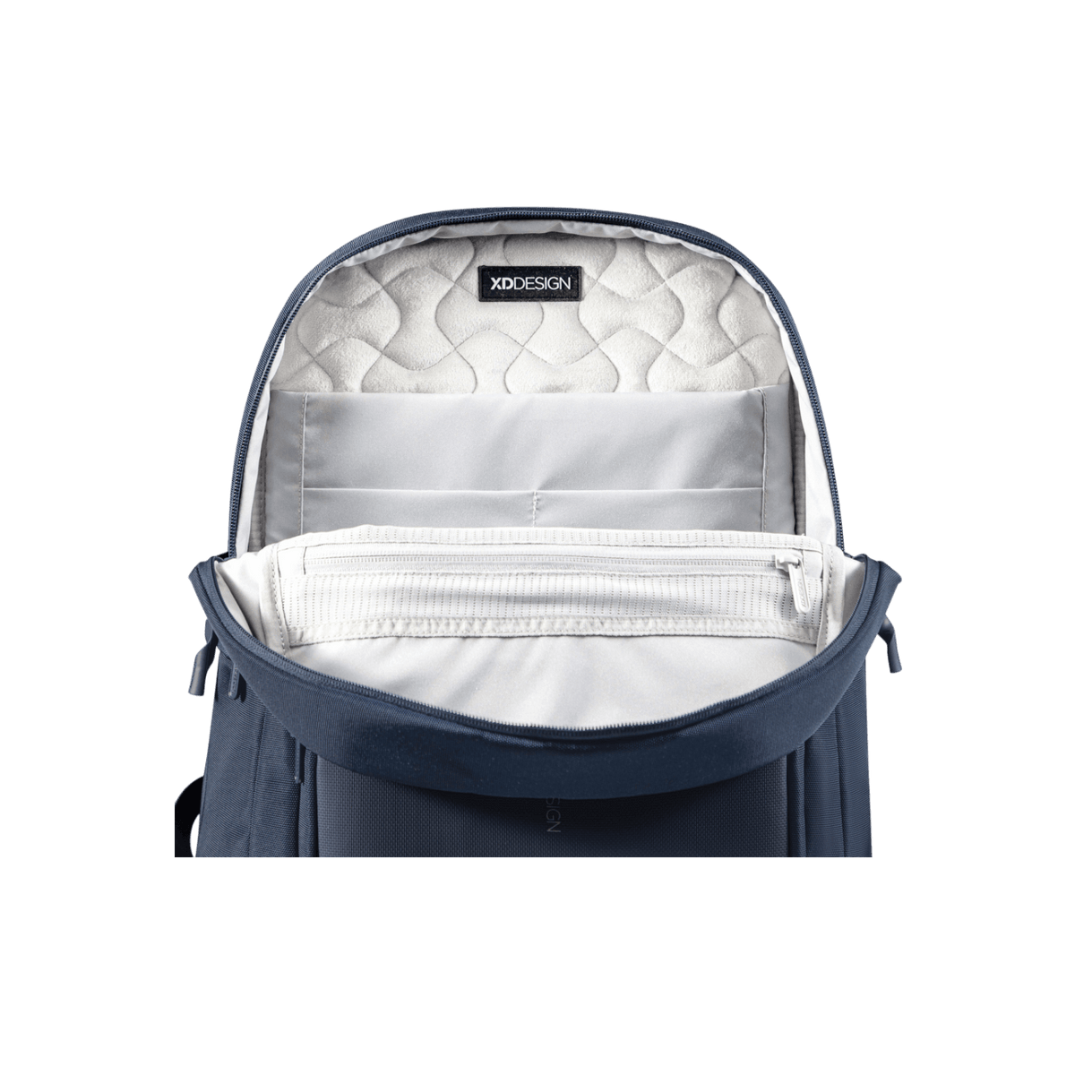 Plecak na laptopa 16" miejski antykradzieżowy XD DESIGN Soft Daypack Granatowy.