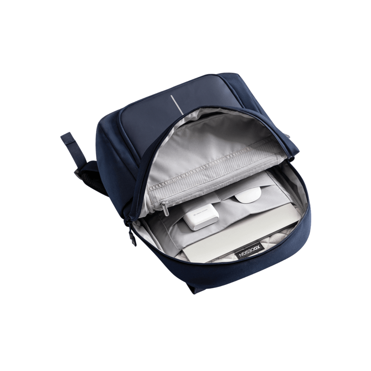 Plecak na laptopa 16" miejski antykradzieżowy XD DESIGN Soft Daypack Granatowy.
