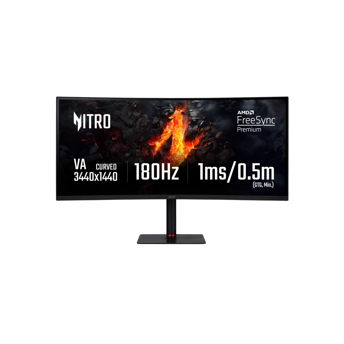 Monitor Acer XV345CURV3bmiphuzx 34" VA UWQHD.