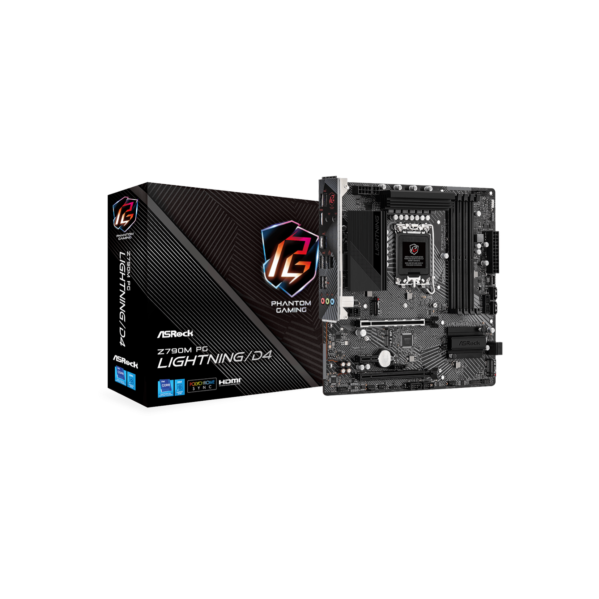 Płyta główna ASRock Z790M PG Lightning/D4.