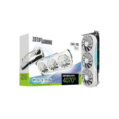 ZOTAC GAMING GeForce RTX 4070 Ti SUPER Trinity OC White Edition 16GB.