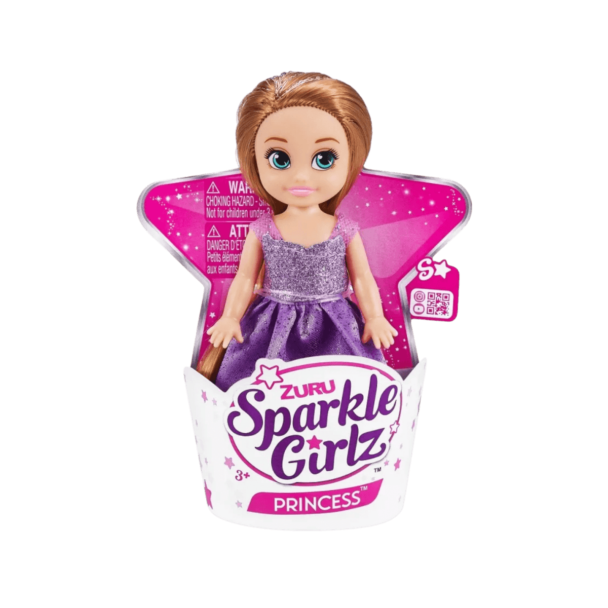 Lalka 4.7 cala ZURU Sparkle Girlz Księżniczka Zestaw 48 sztuk.