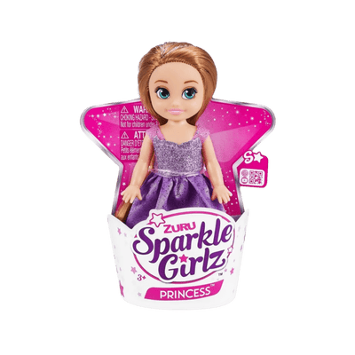 Lalka 4.7 cala ZURU Sparkle Girlz Księżniczka Zestaw 48 sztuk.
