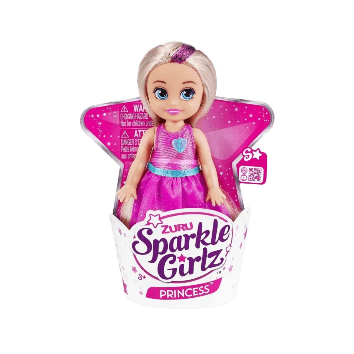 Lalka 4.7 cala ZURU Sparkle Girlz Księżniczka Zestaw 48 sztuk.