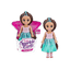 Lalka 4.7 cala ZURU Sparkle Girlz Księżniczka Zestaw 48 sztuk.
