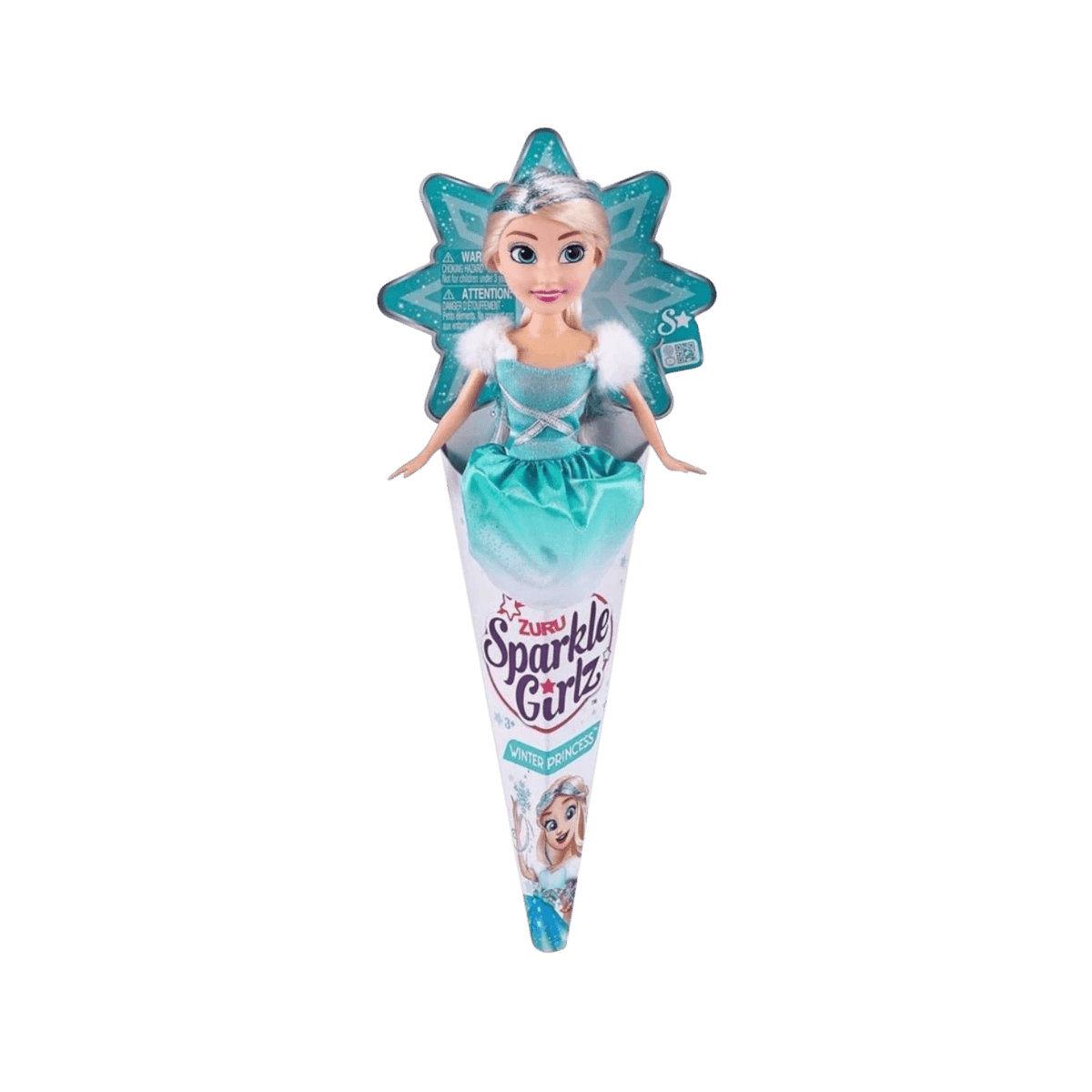 Lalka 10.5 cala ZURU Sparkle Girlz Zimowa Księżniczka Zestaw 12 sztuk.