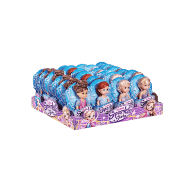 Lalka 4.7 cala ZURU Sparkle Girlz Zimowa Księżniczka Zestaw 48 sztuk.