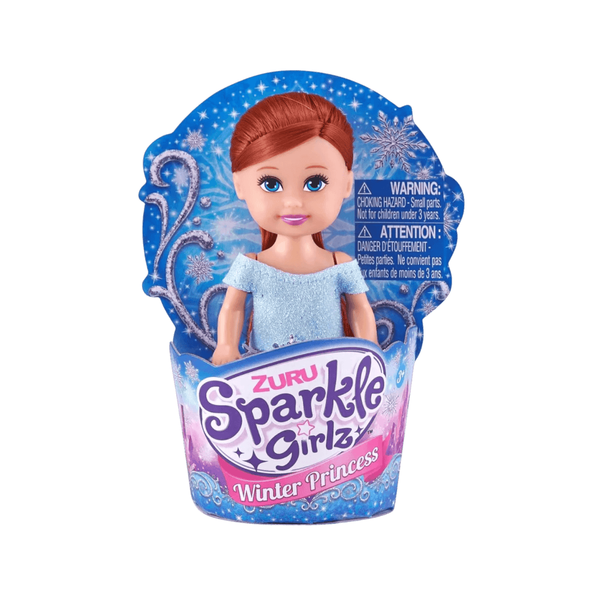 Lalka 4.7 cala ZURU Sparkle Girlz Zimowa Księżniczka Zestaw 48 sztuk.