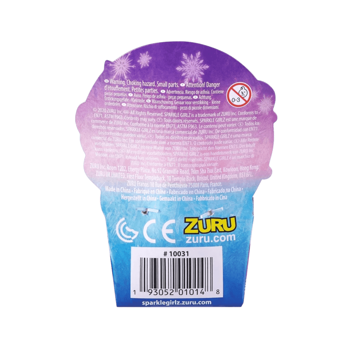 Lalka 4.7 cala ZURU Sparkle Girlz Zimowa Księżniczka Zestaw 48 sztuk.