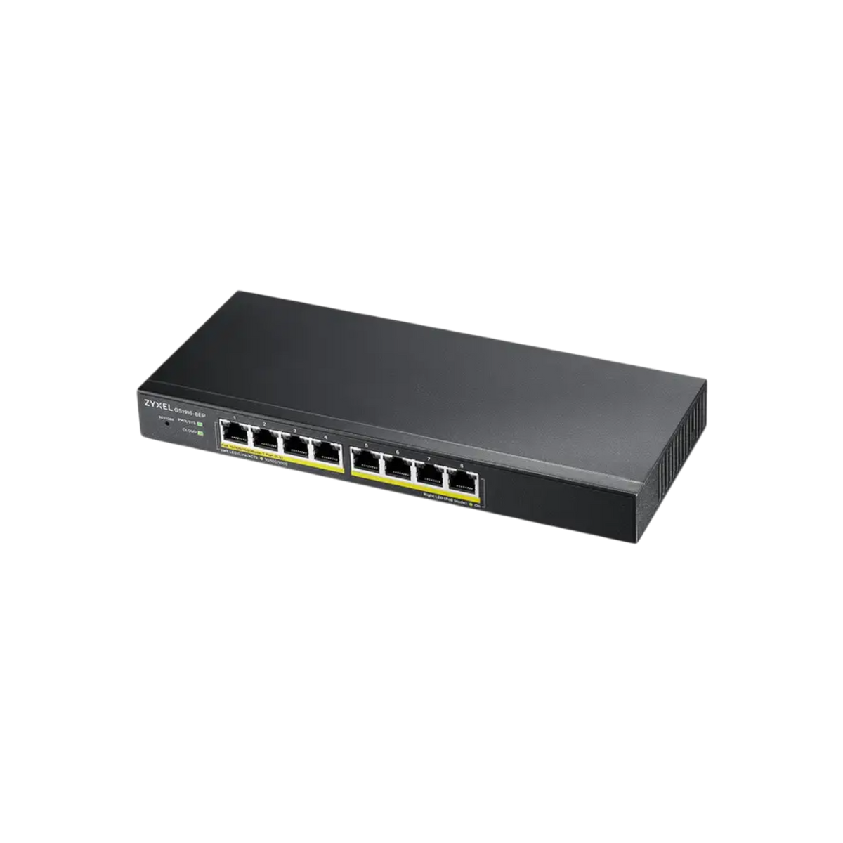 Switch zarządzalny Zyxel GS1915-8EP 8xGbE PoE 60W.