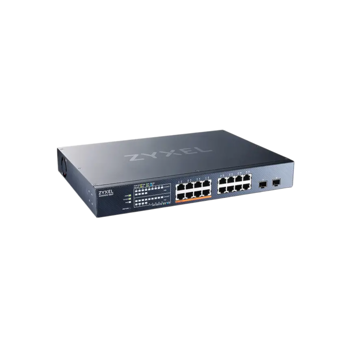 Switch zarządzalny Zyxel XMG1915-18EP 16xGbE (8xPoE+) 2xSFP+ 10G 180W.