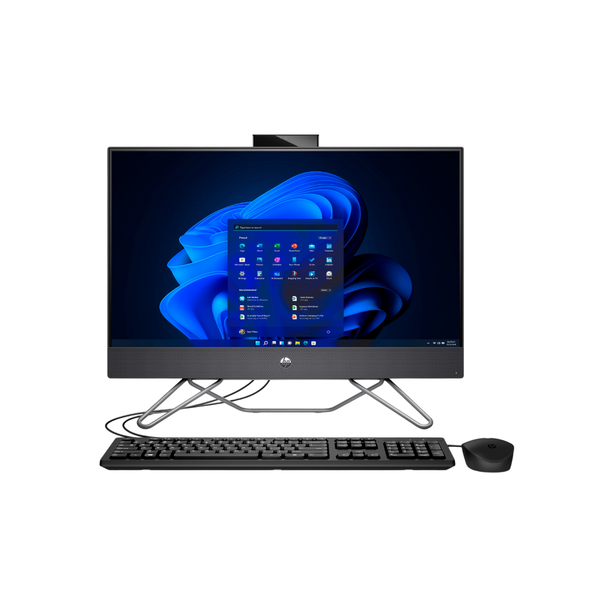 Komputer AiO HP ProOne 240 G9 i5-1235U 23.8'' FHD 16GB 1TB SSD Wi-Fi Bluetooth Win 11 Pro Czarny.